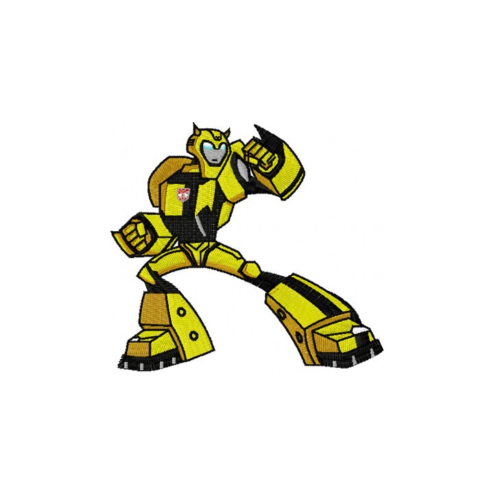 Transformers - Bumblebee 1  embroidery design - Embroidery Design