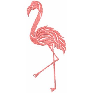 Flamingo embroidery design - Embroidery Design