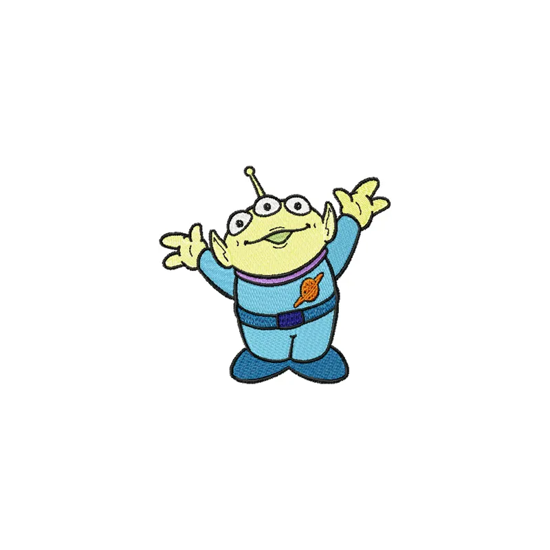 Alien Plush Stitching Pattern - Toy Story Design