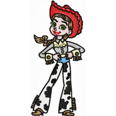 Jessie 2 Cowgirl Stitching Pattern for Toy Story Fans
