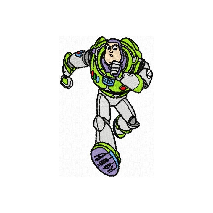 Buzz Rescues embroidery design - Embroidery Design