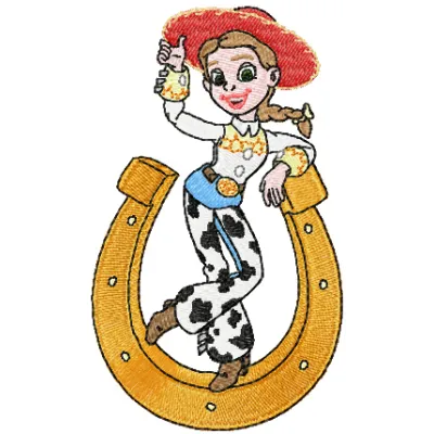 Jessie Funny Stitching Pattern for Toy Story Fans