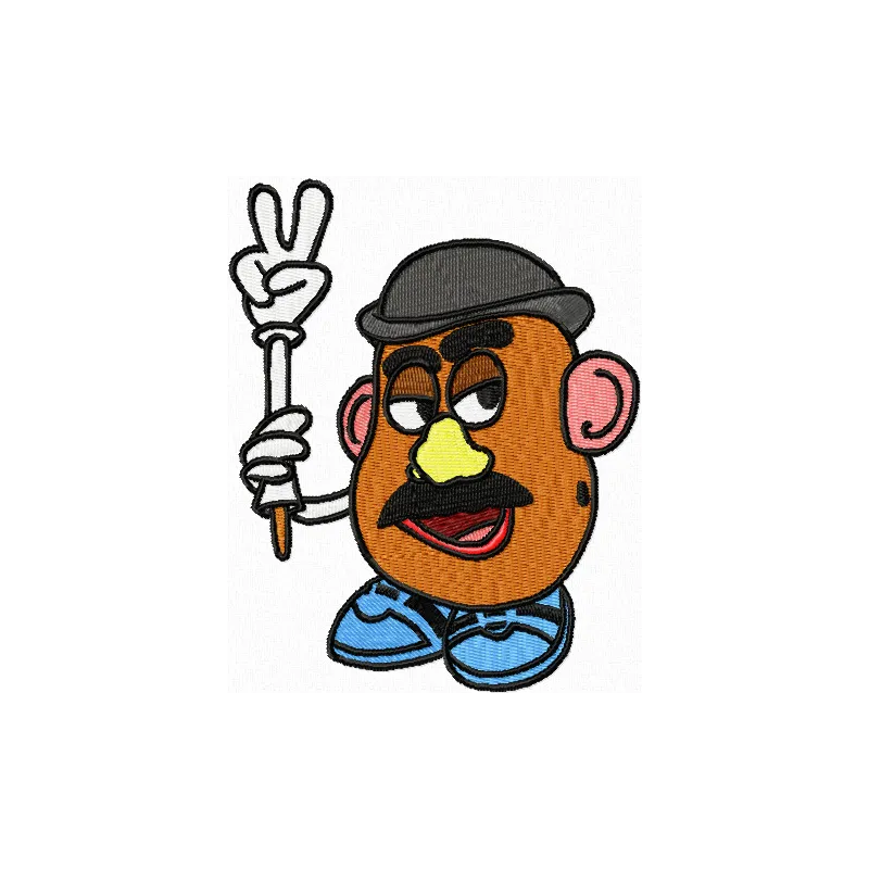 Mr Potato Head Stitching Pattern for Toy Story Fans