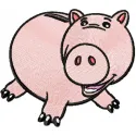 Pig Stitching Pattern - Toy Story Character Design