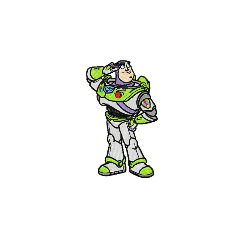 Buzz Lightyear Stitching Pattern for Kids' Apparel