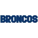Swift Current Broncos Wordmark Stitching Pattern