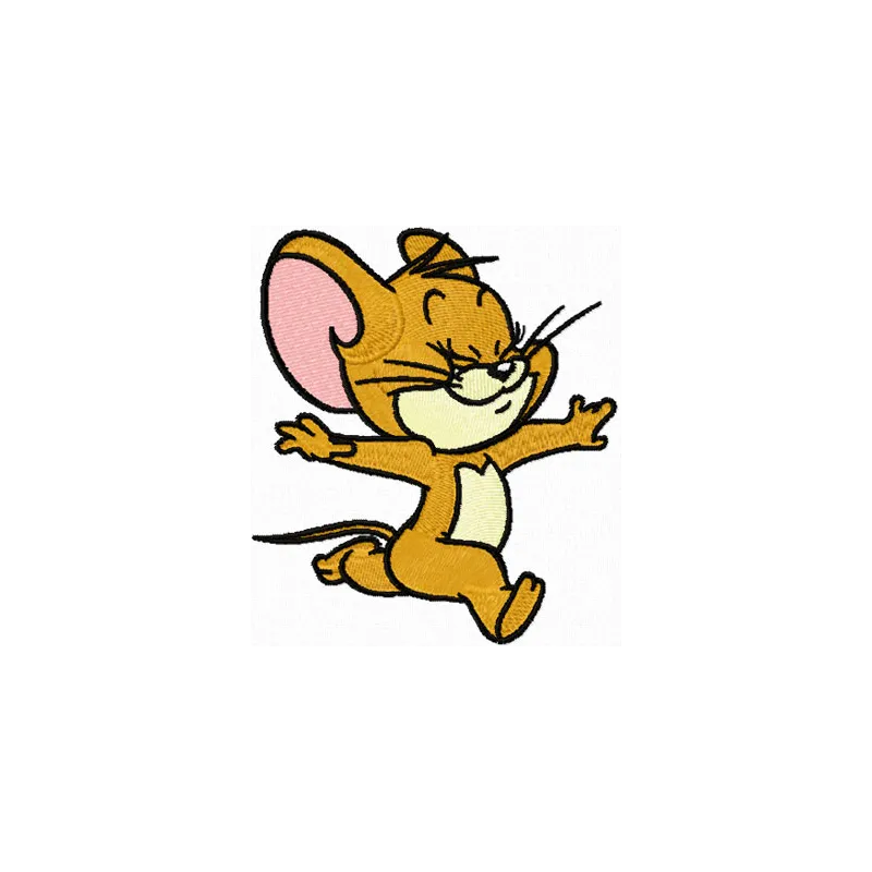 Jerry Happy Cartoon Stitching Pattern | Tom & Jerry