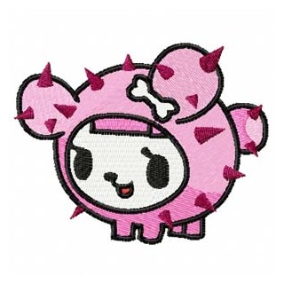 Tokidoki 1  embroidery design - Embroidery Design