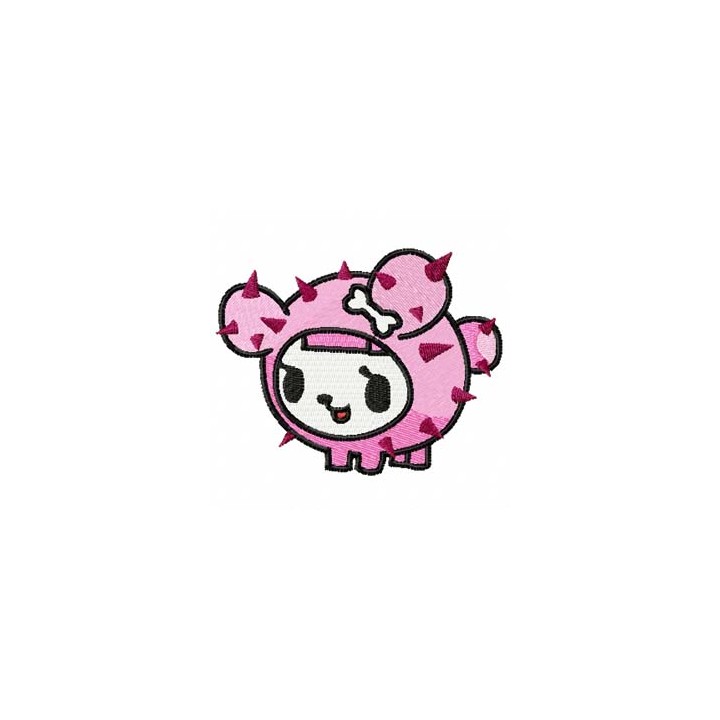 Tokidoki 1  embroidery design - Embroidery Design