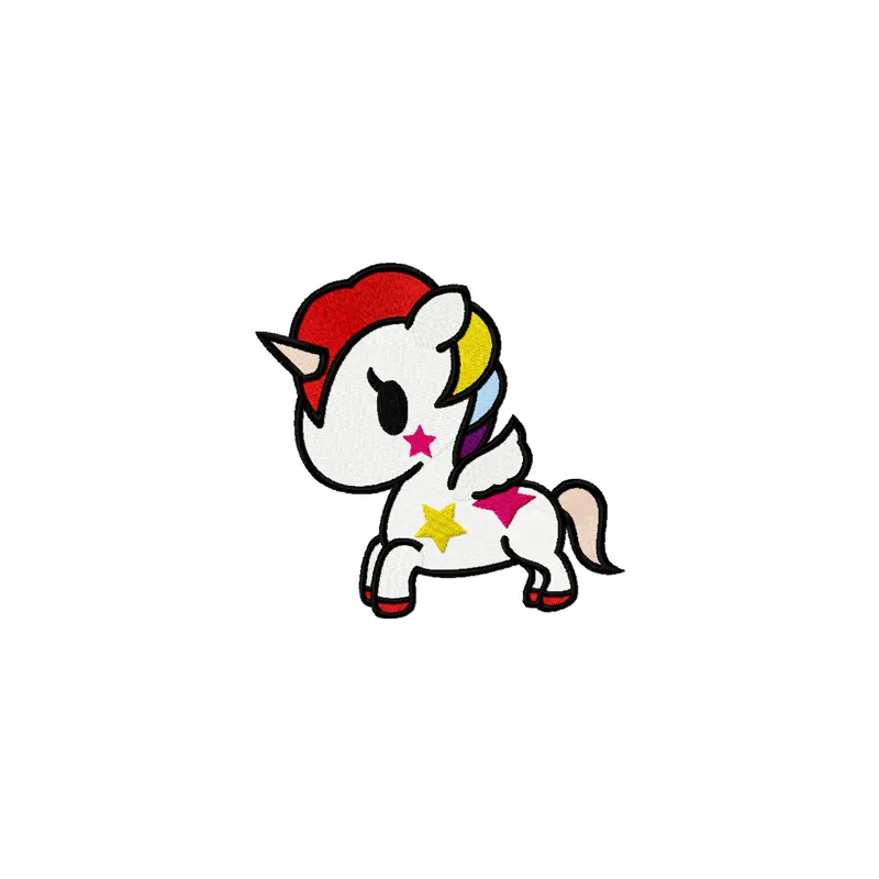 Tokidoki Unicorno embroidery design - Embroidery Design
