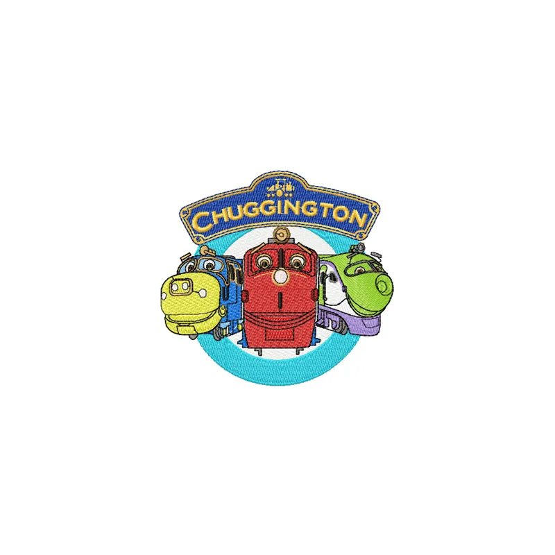 Chuggington Logo embroidery design - Embroidery Design