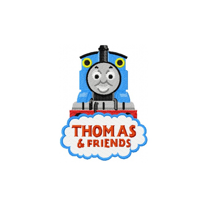 Thomas the Tank Engine 4 embroidery design - Embroidery Design