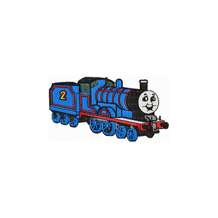 Thomas the Tank Engine 3  embroidery design - Embroidery Design
