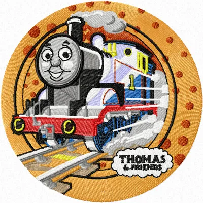 Thomas the Tank Engine embroidery design - Embroidery Design