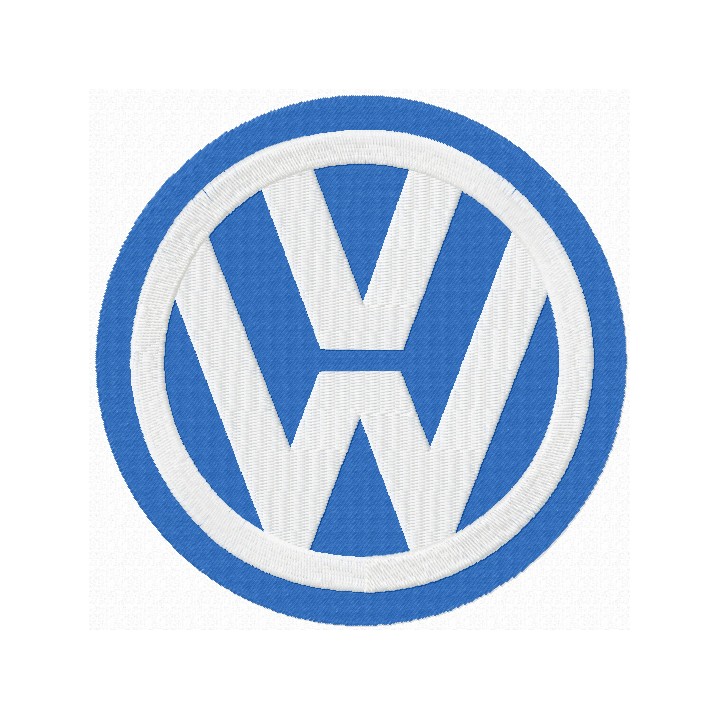 Volkswagen logo embroidery design - Embroidery Design
