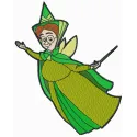 Fauna Good Fairy embroidery design - Embroidery Design