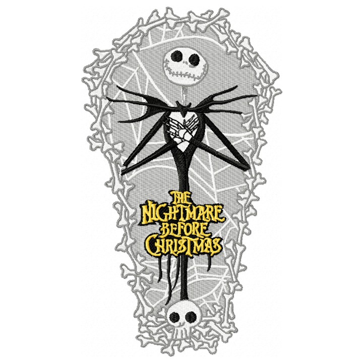 The Nightmare Before Christmas 2  embroidery design - Embroidery Design