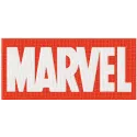 Marvel Logo Stitching Pattern for Superhero Fans