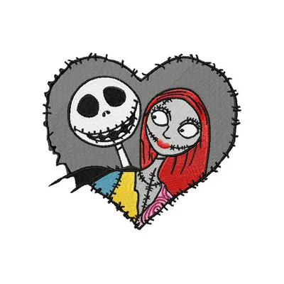 Jack and Sally Stitching Pattern | Nightmare Before Christm…