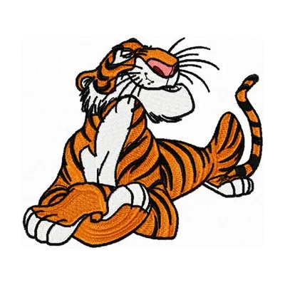 Sher Khan embroidery design - Embroidery Design