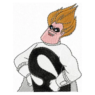 Syndrome 1 embroidery design - Embroidery Design