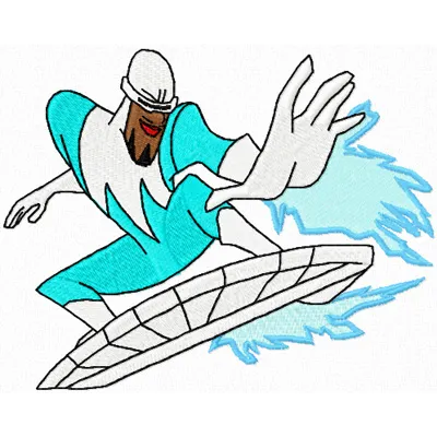 Frozone 2 embroidery design - Embroidery Design