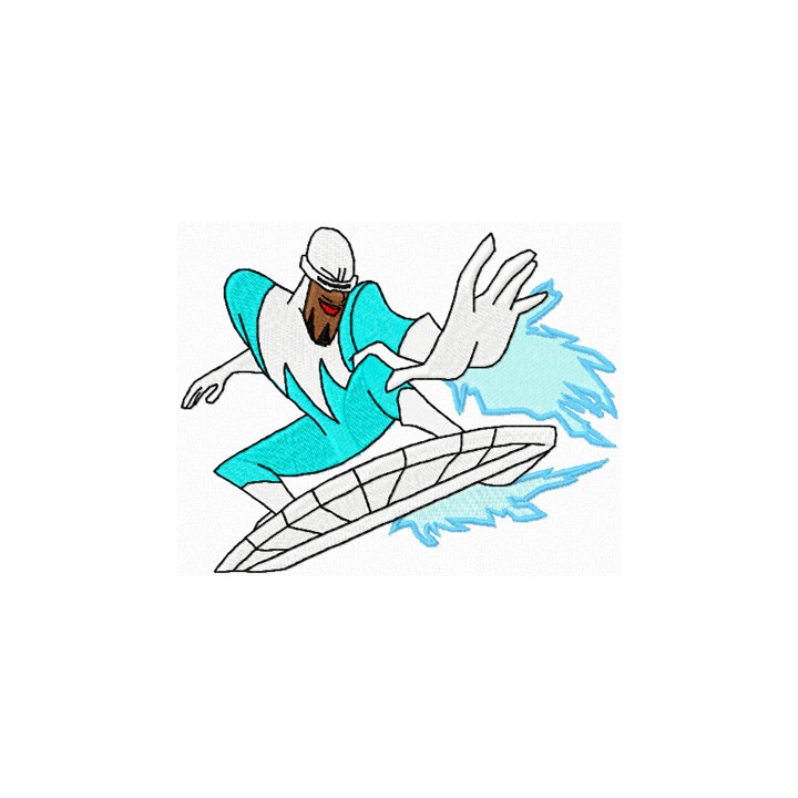 Frozone 2 embroidery design - Embroidery Design