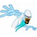 Frozone 1 embroidery design - Embroidery Design