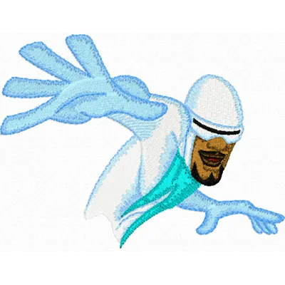 Frozone 1 embroidery design - Embroidery Design