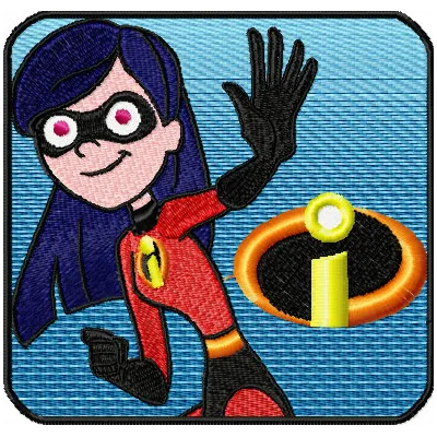 Violet 2 embroidery design - Embroidery Design