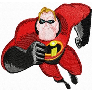 Mr. Incredible 4 embroidery design - Embroidery Design
