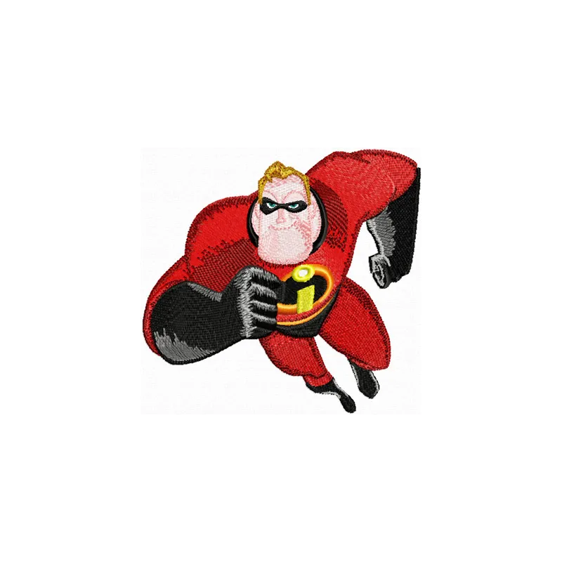 Mr. Incredible 4 embroidery design - Embroidery Design