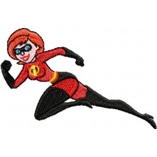 Elasticgirl embroidery design - Embroidery Design