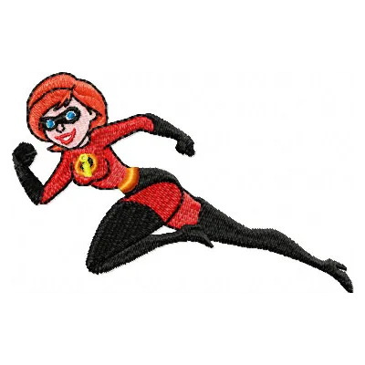 Elasticgirl embroidery design - Embroidery Design