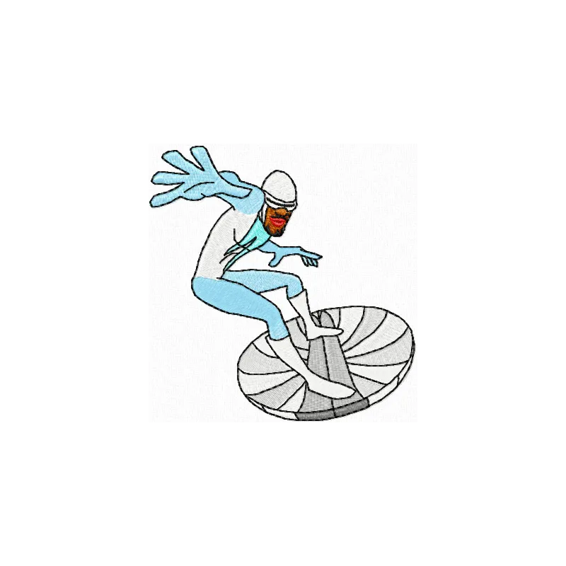 Frozone 3 embroidery design - Embroidery Design