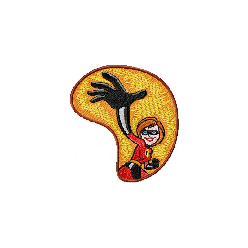 Elasticgirl 2 embroidery design - Embroidery Design
