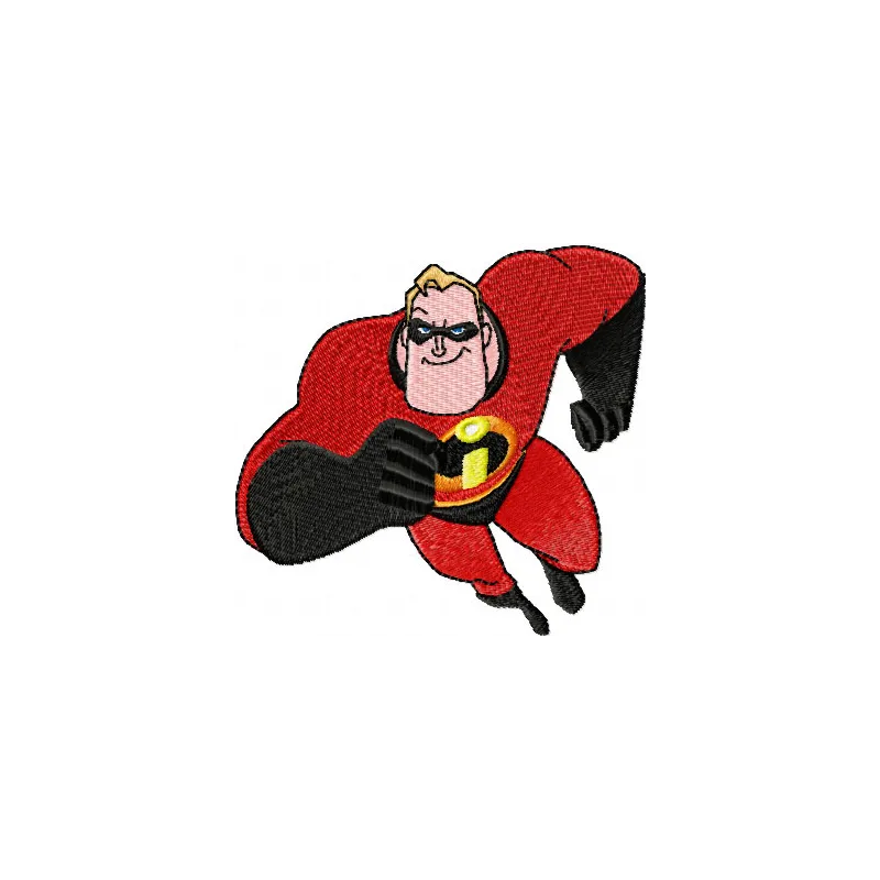 Mr. Incredible 3 embroidery design - Embroidery Design