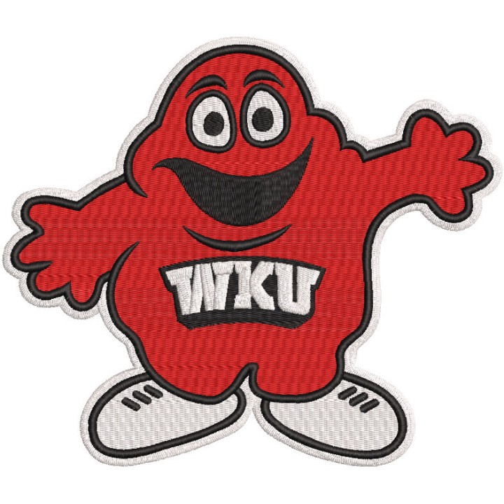 Western Kentucky Hilltoppers Alternate Logo 2017 embroidery design - Embroidery Design