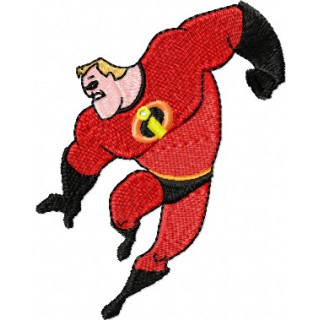 Mr. Incredible 2  embroidery design - Embroidery Design