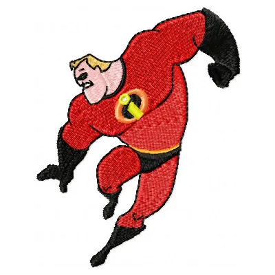 Mr. Incredible 2  embroidery design - Embroidery Design