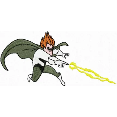 Syndrome Strikes embroidery design - Embroidery Design