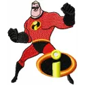 Mr. Incredible embroidery design - Embroidery Design
