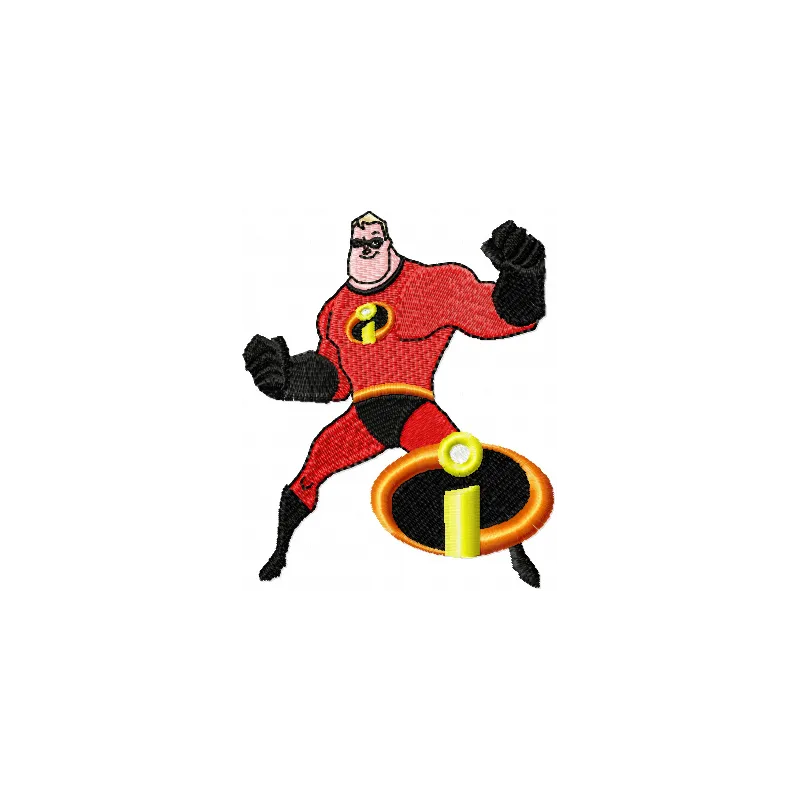 Mr. Incredible embroidery design - Embroidery Design