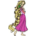 Tangled Beautiful  embroidery design - Embroidery Design