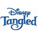 Tangled Logo  embroidery design - Embroidery Design