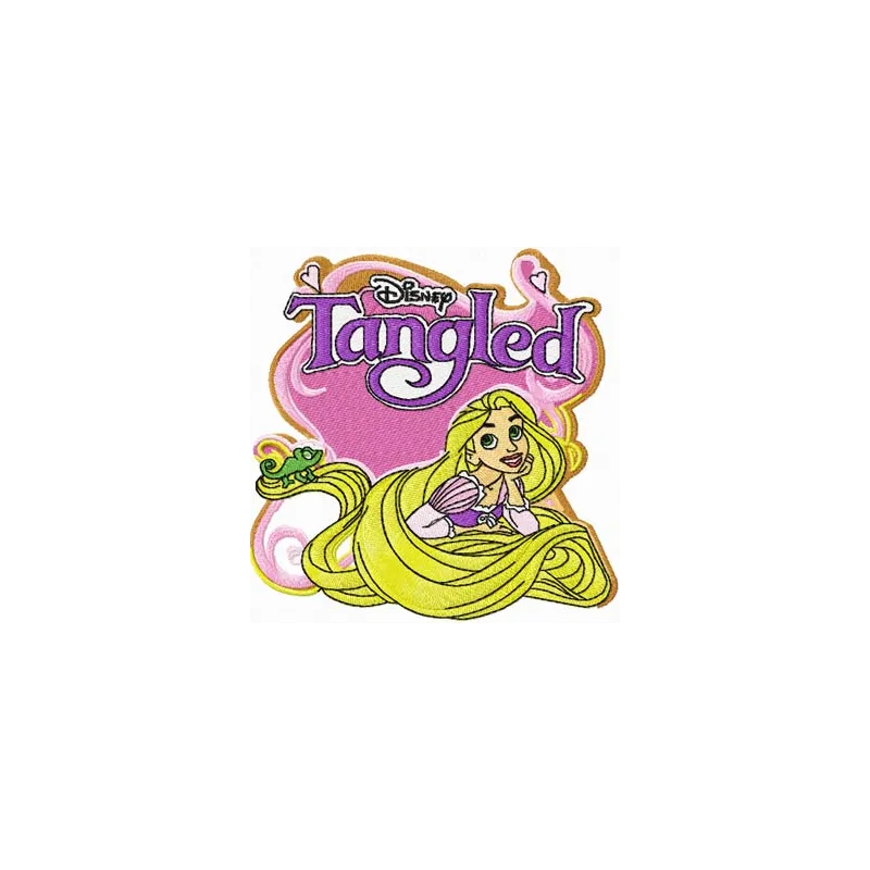 Tangled  embroidery design - Embroidery Design