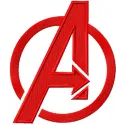 Avengers Logo Embroidery Design - Superhero Team Symbol
