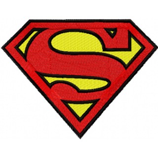 Superman Logo embroidery design - Embroidery Design