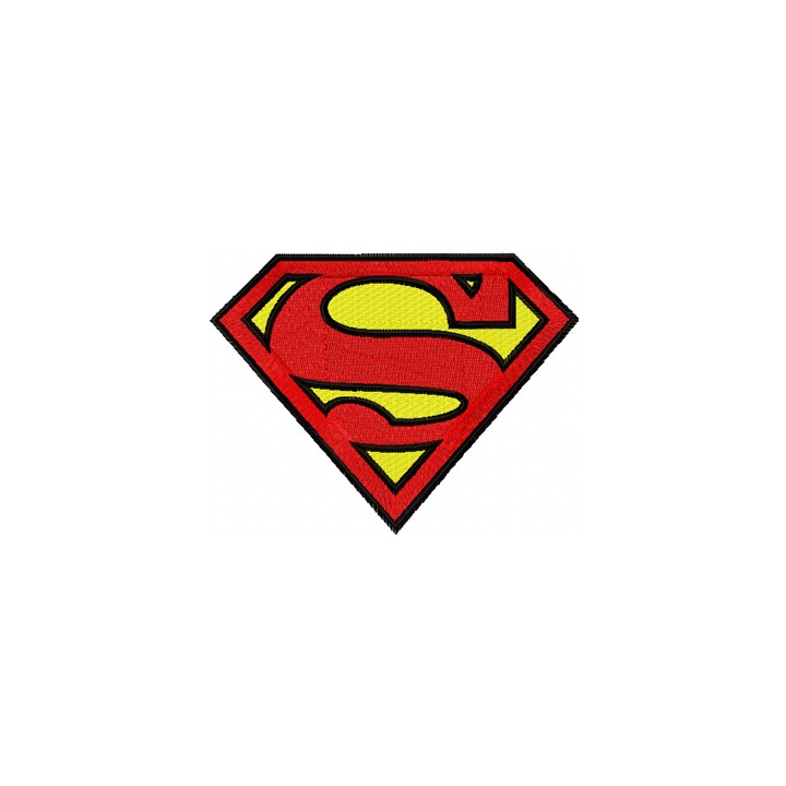 Superman Logo embroidery design - Embroidery Design