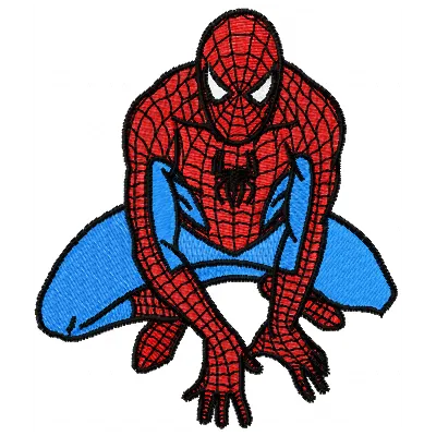 Spider-Man Ready embroidery design - Embroidery Design